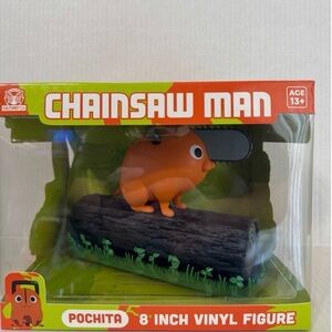 🔥Chainsaw Man Pochita 8” Vinyl Figure Built By Culturefly, W/ Crunchyroll!